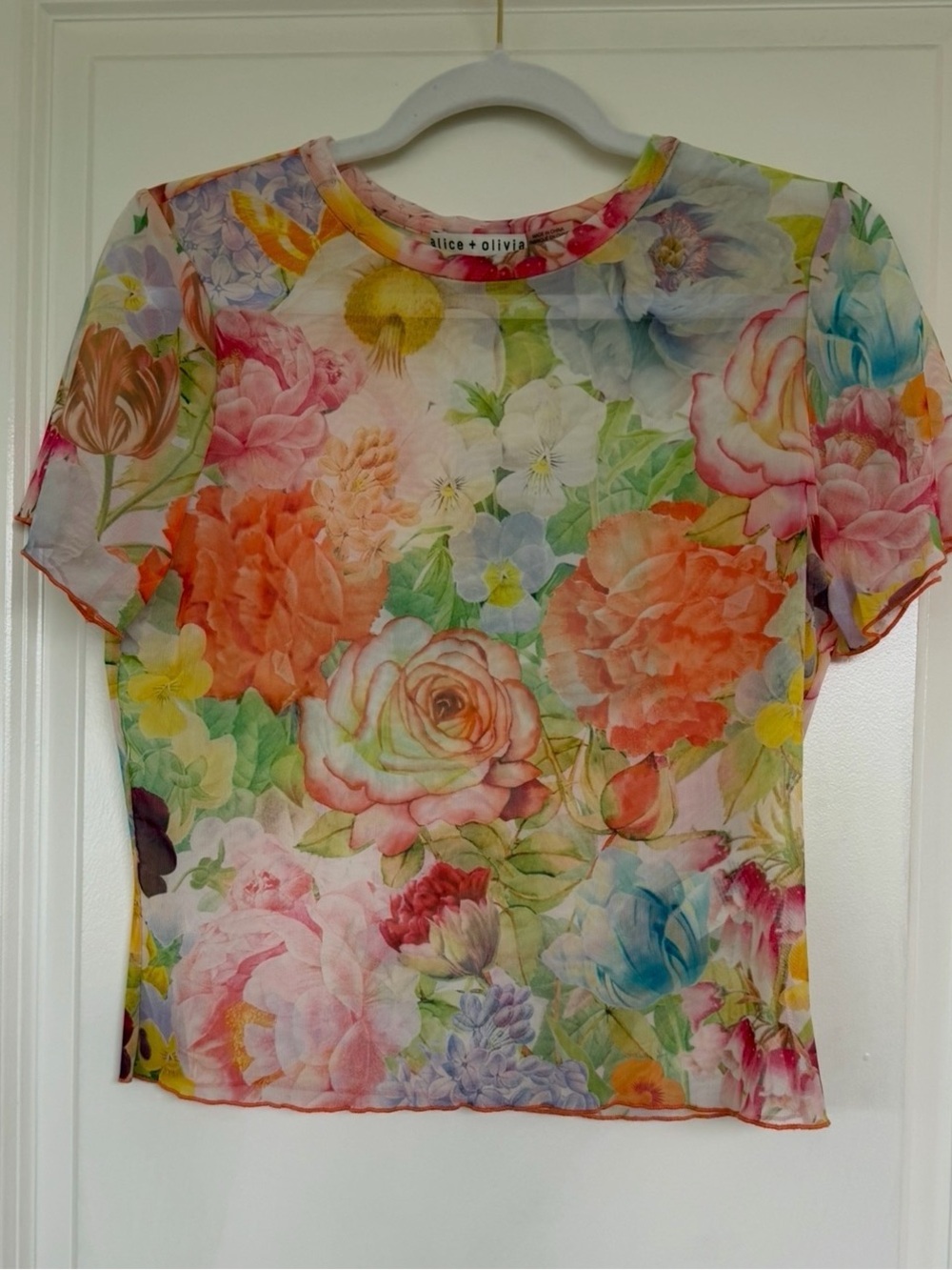 Alice + Olivia Floral Top